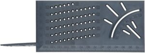 Wolfcraft univerzalni lenjir uglomjer 5208000