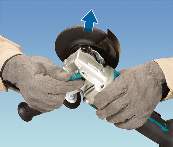 Makita aku ugaona kutna brusilica DGA519Z 125mm
