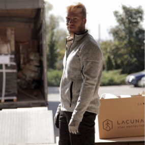 Lacuna radna jakna flis vesta DYNAMIC