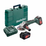 Metabo aku brusilica WB 18 LTX BL 125 Quick 18V 2xAKU (5,2Ah) ASC 55
