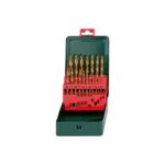 Metabo 19-dijelni set burgija za metal HSS-TIN 1-10mm 627156000