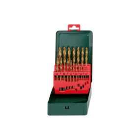 Metabo 19-dijelni set burgija za metal HSS-TIN 1-10mm 627156000