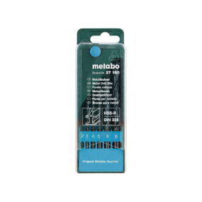 Metabo 6-dijelni set burgija za metal HSS-R 2-8mm 62716000
