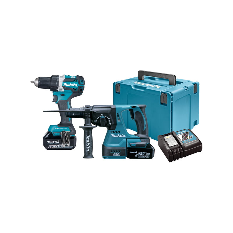set-lxt-dlx2191tj Makita aku set čekić bušilica i bušilica odvijač DLX2191TJ