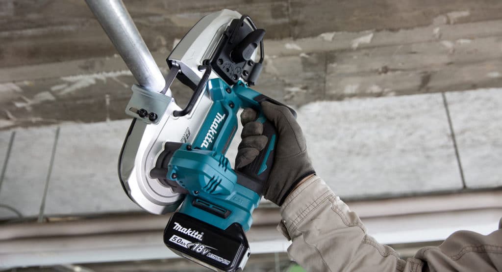 Makita aku tračna testera pila DPB184Z Solo