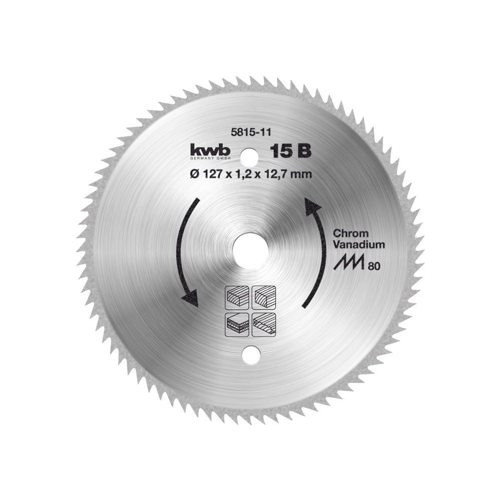 kwb 584311 KWB rezni list za ručni cirkular AKKU TOP 160x16mm 100Z 584311