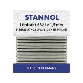 Stannol žica za lemljenje 14gr 1.5mm Sn99Cu1 472286