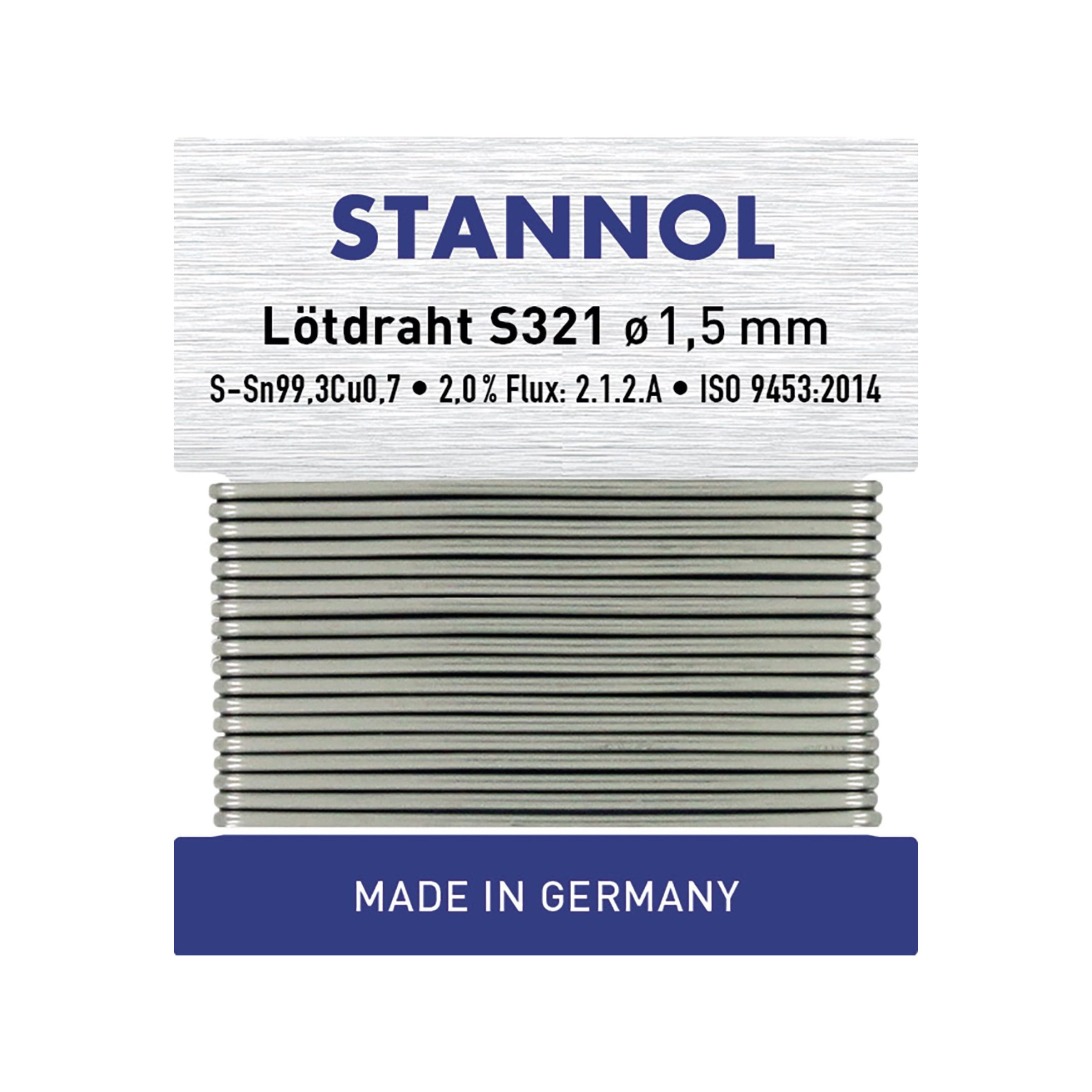 stannol Sn99Cu1 472286 Stannol žica za lemljenje 14gr 1.5mm Sn99Cu1 472286
