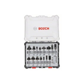 Bosch 15-dijelni set glodala za drvo 6 mm 15/1 - 2 607 017 471