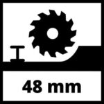 Einhell aku ručni cirkular Power X-Change TE-CS 18/150 Li-Solo