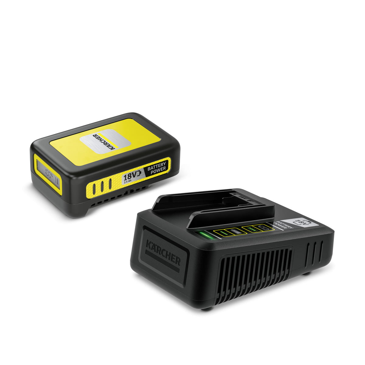 2.445-062.0 Karcher set baterija 2.5Ah i punjač BATTERY POWER 18/25