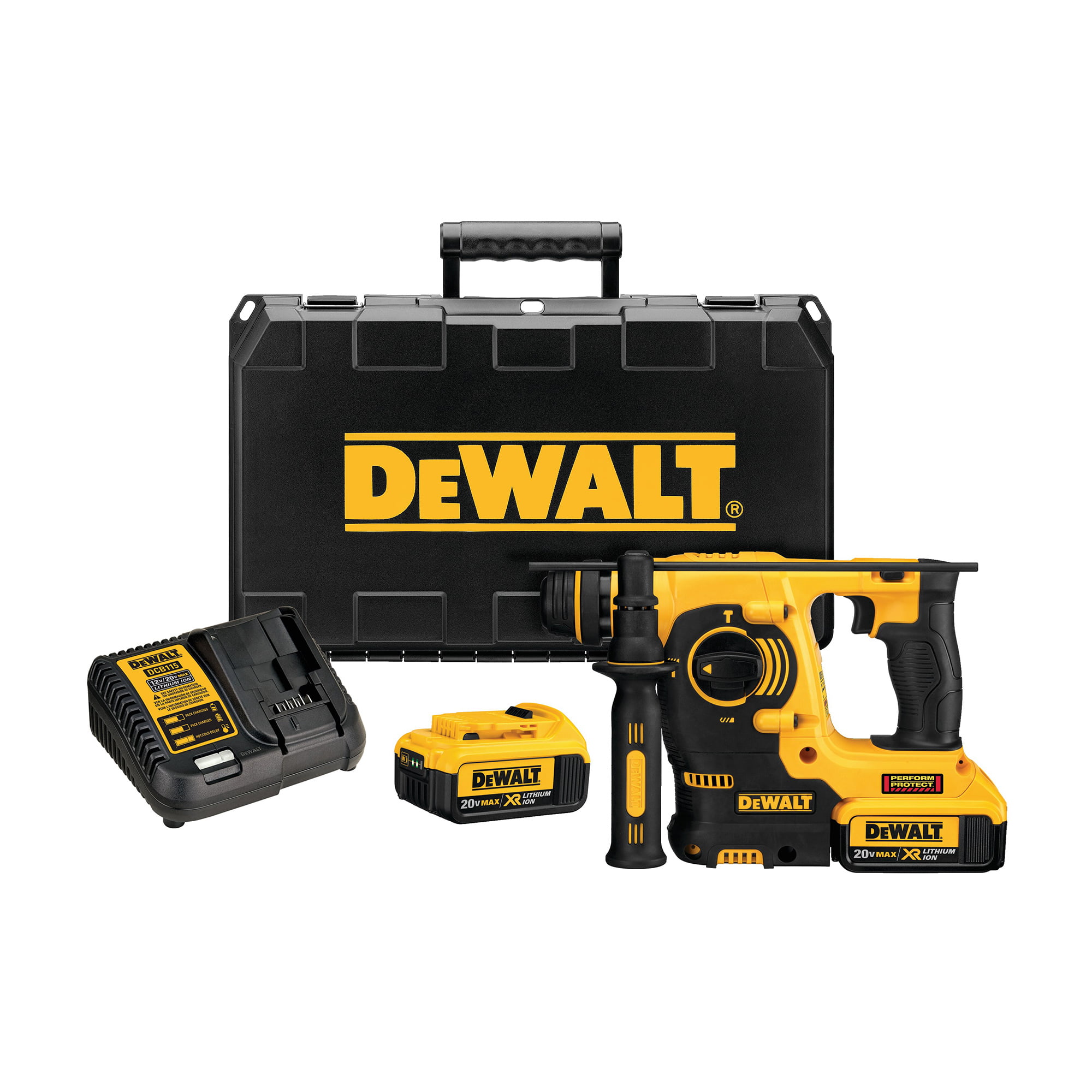 DCH253M2_K1 DeWALT aku elektro-pneumatski čekić DCH253M2 SDS+ 2.1J