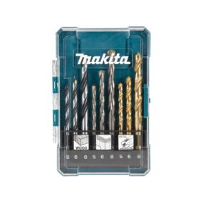 Makita 9-dijelni set burgija za drvo, beton i metal 5,6 i 8mm D-71962