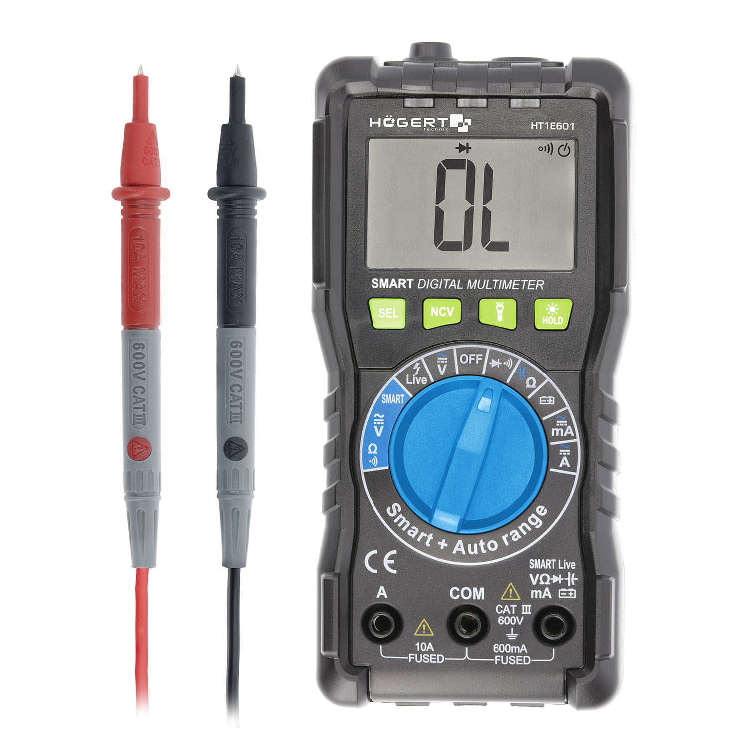 HT1E601 Hoegert pametni SMART digitalni multimetar HT1E601