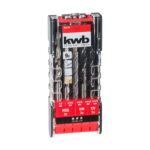 KWB 9-dijelni set burgija za drvo, metal i beton 49109154
