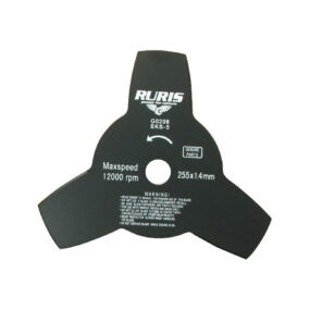 RURIS trokraki nož rezni disk sa tri zuba za trimer 255x1.4mm
