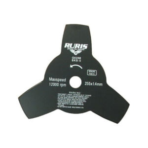 RURIS trokraki nož rezni disk sa tri zuba za trimer 255x1.4mm