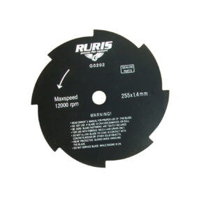 RURIS nož rezni disk cirkular za trimer sa osam zuba 255x1.4mm