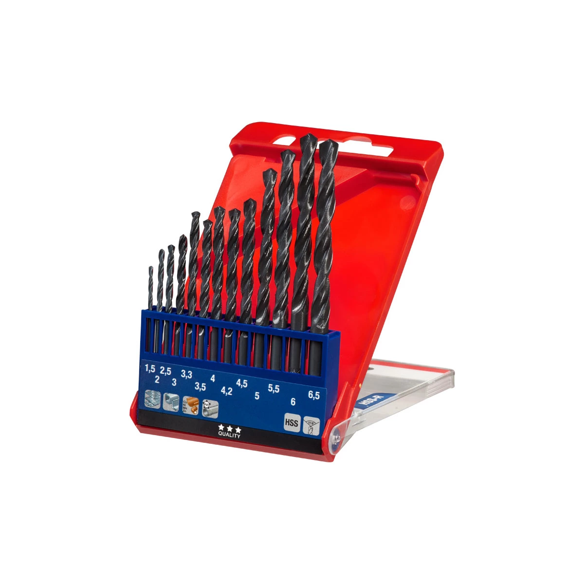 KWB 13-dijelni set borera za metal 49429040 KWB 13-dijelni set borera za metal 49429040