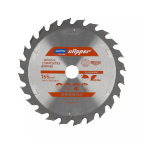 NORTON Clipper rezni list za drvo TCT 165x20mm 24z