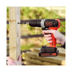 Black+Decker aku bušilica odvijač BCD001C1 18V 1.5Ah