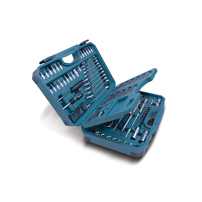 E-10883 (5) Makita 221-dijelni set nasadnih ključeva i bitova u koferu E-10883