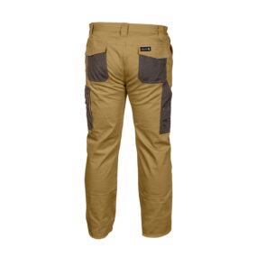 Hoegert radne hlače pantalone EDGAR II (bež-sive) HT5K276-1