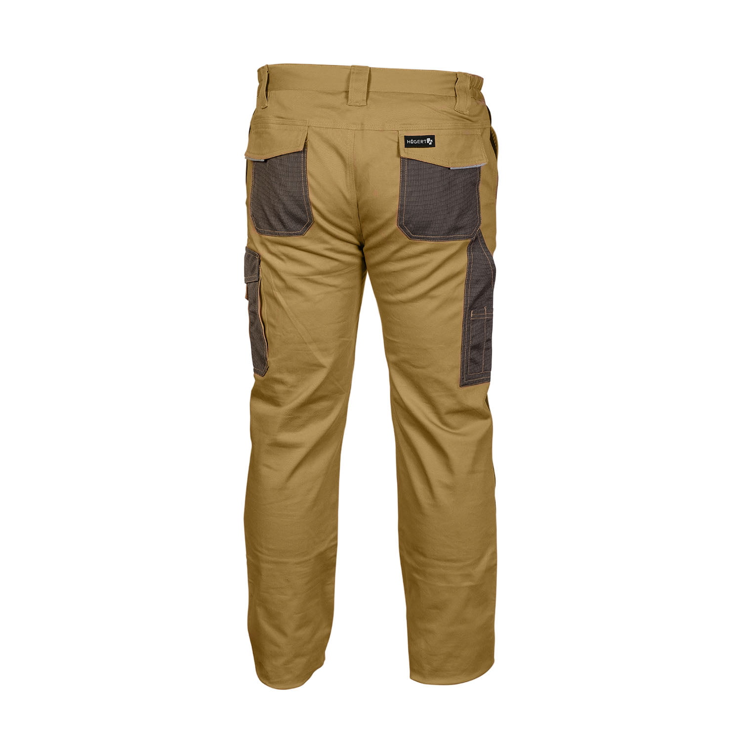 Hoegert radne hlače pantalone EDGAR II (bež-sive) HT5K276-1