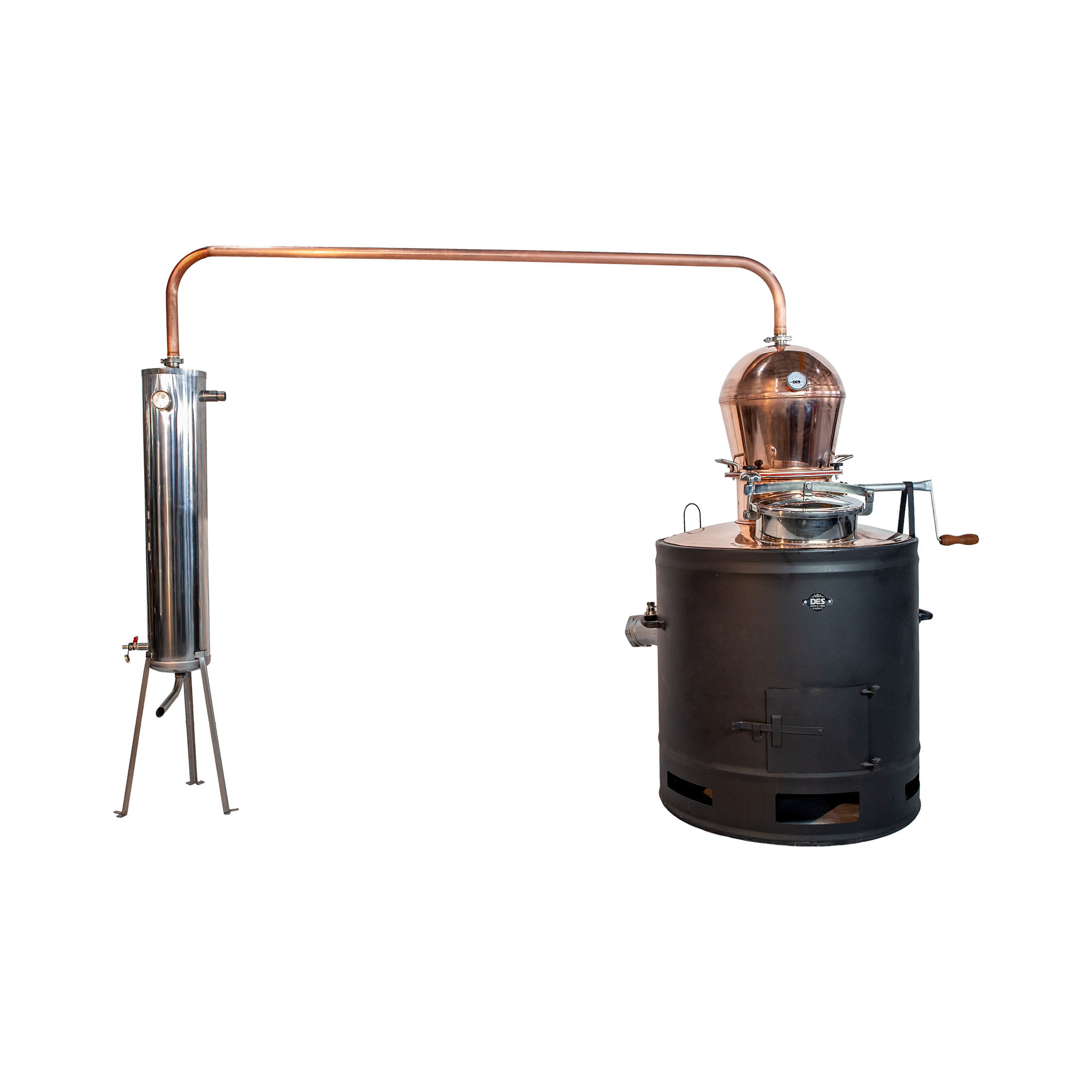 stabilni 200 L KV DES kazan za rakiju STABILNI 200 L KV Subotica
