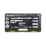 Proxxon 65-dijelni set nasadnih ključeva 1/4”+1/2” u inčima 5/32″ – 1 3/8″