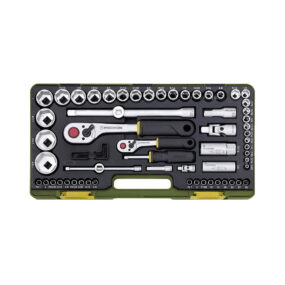 Proxxon 65-dijelni set nasadnih ključeva 1/4”+1/2” u inčima 5/32″ – 1 3/8″