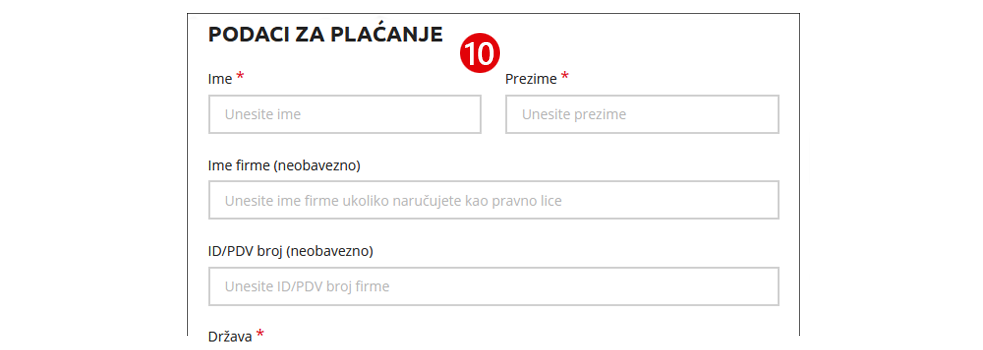 Kako kupiti?