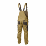 Hoegert radne treger farmer hlače pantalone EDGAR MD (bež-sive) HT5K272-MD