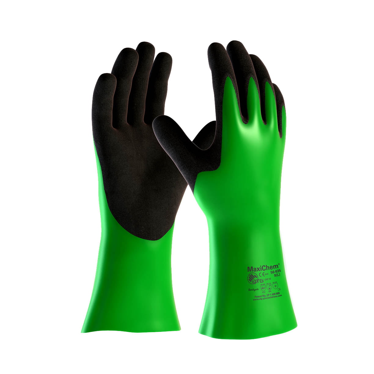 MaxiChem 56-635 ATG čvrste duge radne rukavice MaxiChem® 56-635