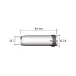 Abicor Binzel šoba mlaznica CO2 MB36 fi16mm