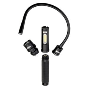Bahco 3-dijelni set LED aku lampa, punjač i torbica BLTI3P