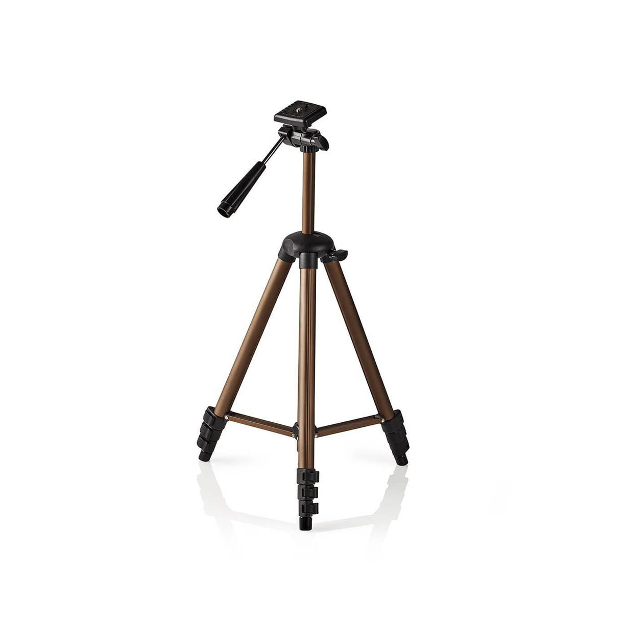 TPOD2100BZ NEDIS stativ tripod za fotoaparat, laserski nivelir Pan & Tilt 130 cm