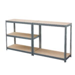 Profesionalna metalna polica R175 180x90x45cm 875 kg Metalkas