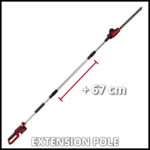 Einhell aku teleskopske makaze za živicu Power X-Change GC-HH 18/45 Li T-Solo
