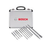 Bosch 11-dijelni set SDS-Plus borera i dlijeta u alu koferu 2608578765