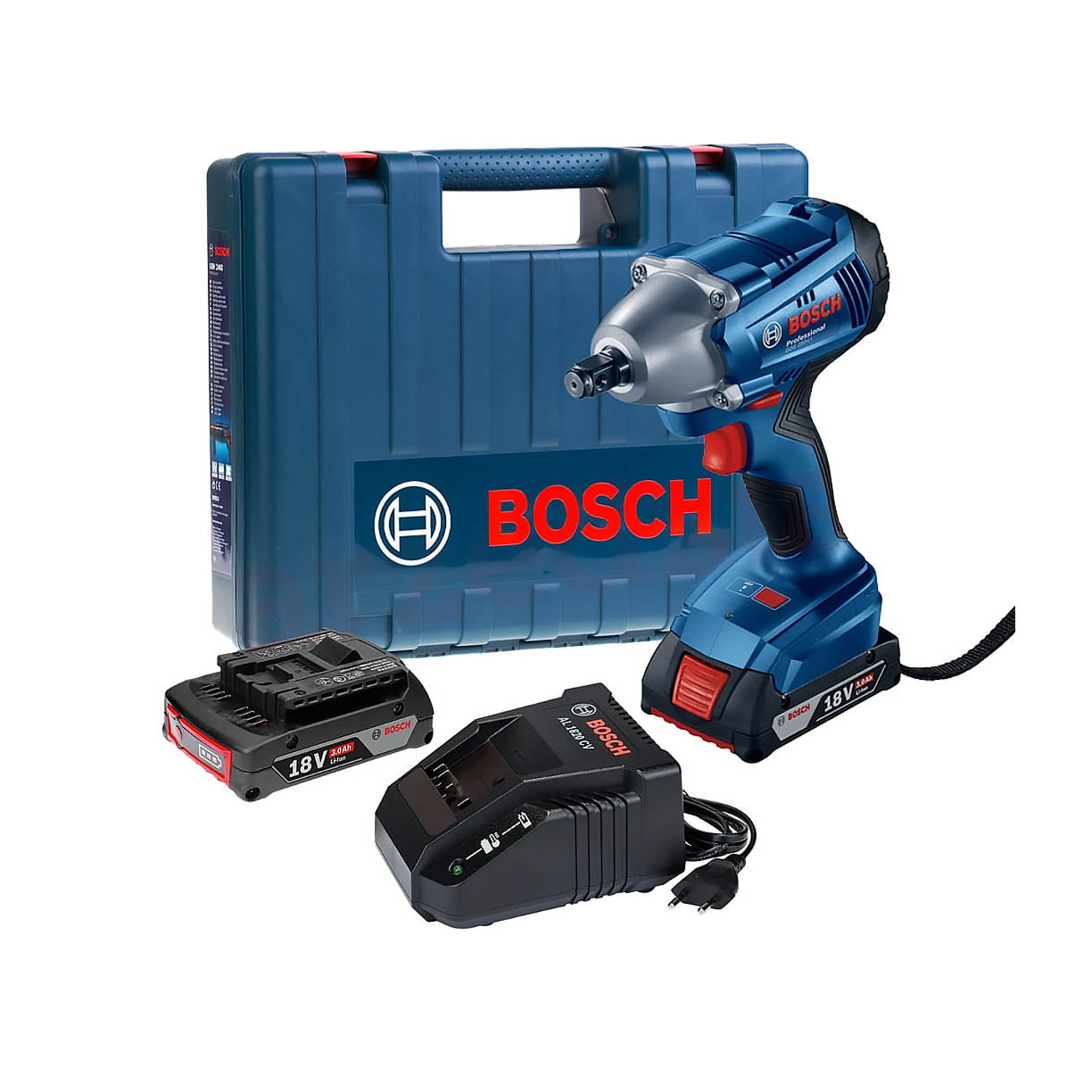 GDS 250-Li Professional Bosch aku udarni odvijač GDS 250-Li Professional 2 x 3Ah - 250Nm