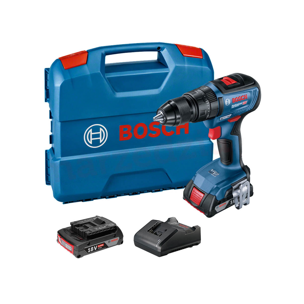 GSB 18V-50 Bosch aku udarna bušilica odvijač GSB 18V-50 Professional 2 x 2Ah