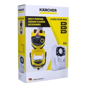 Karcher 4-dijelni set flis filter vrećica za usisivač WD 4, 5 i 6