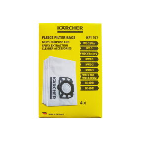 Karcher 4-dijelni set platnenih filter vrećica za usisivač WD 3