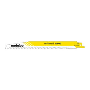 Metabo list recipročne pile za drvo UNIVERSAL WOOD Progressiv 200-1,25 mm  2 kom
