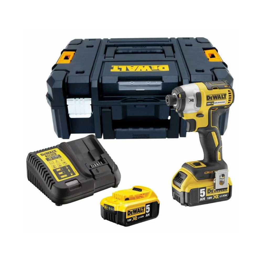 DCF887P2 DeWALT aku udarni odvijač DCF887P2 18V 205Nm 18V 2x5Ah