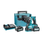 Makita aku čekić bušilica HR002GM201 XGT 40V SDS-Plus 2.9J