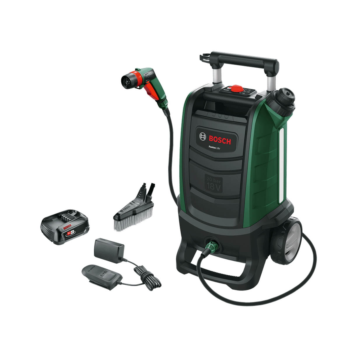 Aku perač Fontus 18V Bosch akumulatorski perač pritiskom Fontus 18V