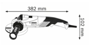 Bosch ugaona kutna brusilica GWS 18-125 SPL PROFESSIONAL