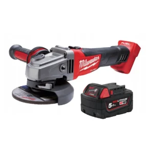 Milwaukee set aku ugaona kutna brusilica M18 CAG125X-0X i Baterija M18 5Ah